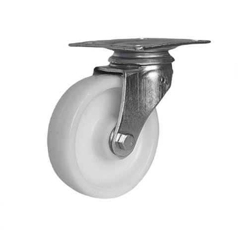 Rodizio Industrial 5 Pol. Roda Nylon S/freio 250 Kg