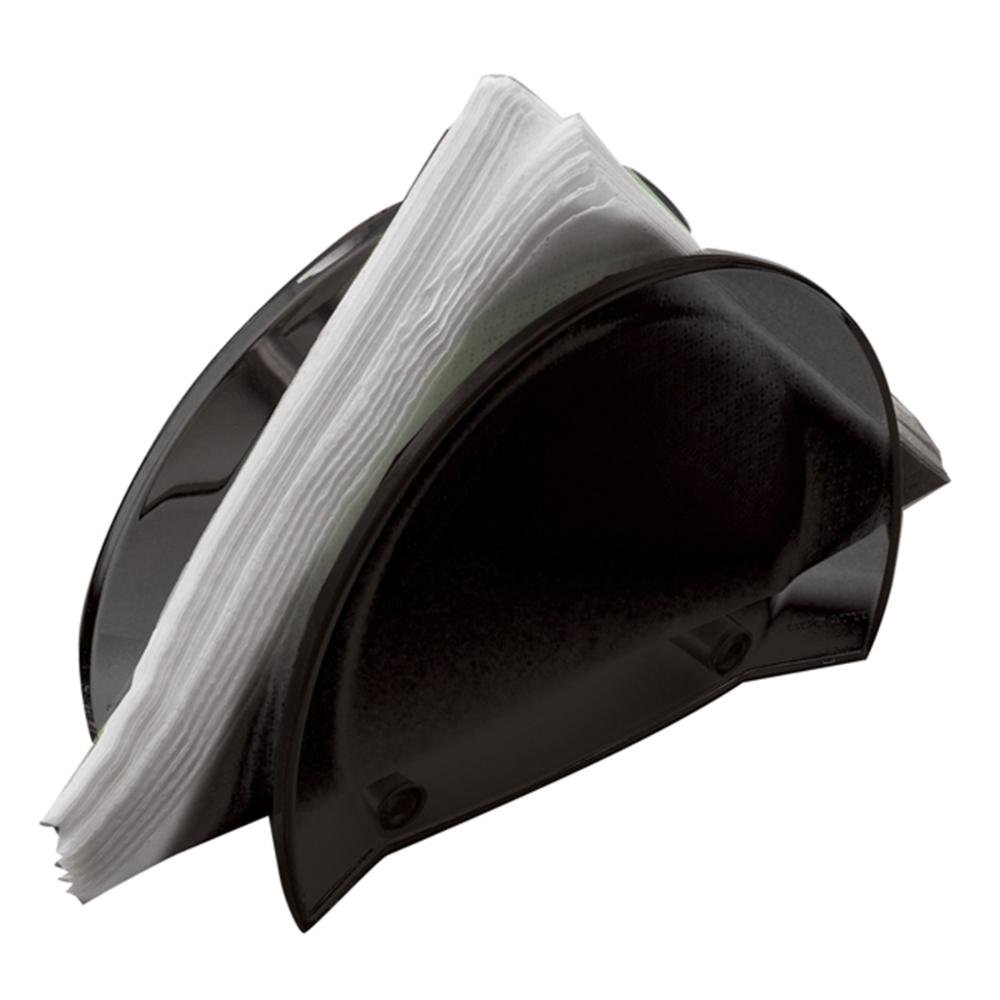 Porta Guardanapo Cozinha Suporte Glamour Preto Bugatti - 1