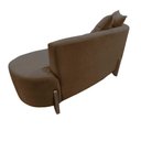 Ver imagem 6 de Namoradeira Sofá Feijão Luna 130cm Orgânica Bouclé Capuccino