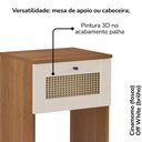 Ver imagem 5 de Mesa de Apoio 1 Gaveta 64 Cm 4673 Cinamomo Off White Arly