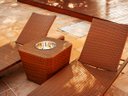 Ver imagem 6 de Espreguiçadeira Grécia e Mesa Grécia em Alumínio para Piscina, Jardim - Capuccino