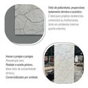 Ver imagem 6 de Revestimento de Parede Pedra Leve Decorativa Moledo 120cm x 60cm 3cm Espessura Formaco Decor Marrom/Cinza Claro