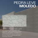 Ver imagem 5 de Revestimento de Parede Pedra Leve Decorativa Moledo 120cm x 60cm 3cm Espessura Formaco Decor Marrom/Cinza Claro