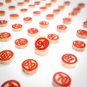 Ver imagem 3 de Jogo de Bingo Pedras Numeradas Madeira 48 Cartelas