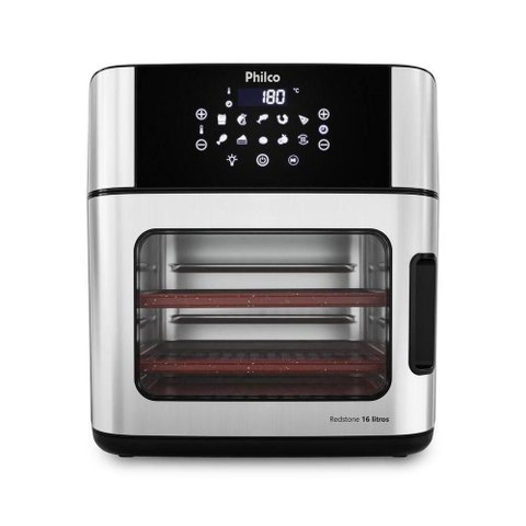 Air Fryer Philco 16l 4 em 1 Painel Digital Paf16a 127v