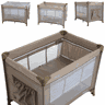 Berço Cercado Portatil Desmontavel Burigotto Sonata Beige - 3