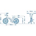 Ver imagem 4 de Bicicleta Aro 16 Stitch Disney 2474959 - Nathor