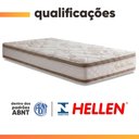 Ver imagem 6 de Cama Box Baú Solteiro Molas Ensacadas D33 Double Face 88x188x68cm Hellen