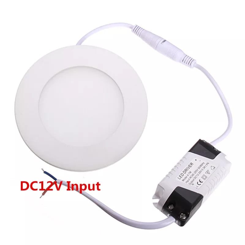 2 Lâmpada Spot Led Embutir Ultrafino 12v 3w Trailer Motorhome Dangos - 8