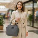 Ver imagem 2 de Bolsa Térmica Marmita Fitness Grande Trabalho Academia Passeio Viagem Comida Frutas Alça Bolso