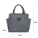 Ver mais imagens de Bolsa Térmica Marmita Fitness Grande Trabalho Academia Passeio Viagem Comida Frutas Alça Bolso