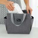 Ver imagem 7 de Bolsa Térmica Marmita Fitness Grande Trabalho Academia Passeio Viagem Comida Frutas Alça Bolso