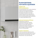 Ver imagem 7 de Armário Aéreo Porta Basculante 70cm Nara CabeCasa MadeiraOriginals