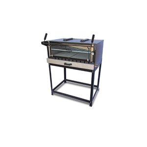 Forno de Pizza Industrial 100x68 a Gás com Pedra Refratária com Infravermelho Cristalaço