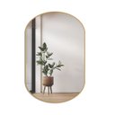 Ver imagem 2 de Espelho Decorativo Oval Modelo Cápsula 60x40