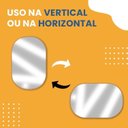 Ver mais imagens de Espelho Decorativo Oval Modelo Cápsula 60x40