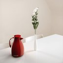 Ver imagem 2 de Garrafa Térmica Mesa Paris Vermelha 1l Bule Gatilho Chá Café