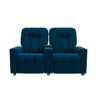 Poltrona Reclinável para Cinema 2 Lugares Sora Veludo Azul Marinho Fh1 - D'rossi - 6