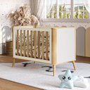 Ver imagem 1 de Berço Arredondado Minicama Americano 3 em 1 Luly 100% MDF Espresso Móveis