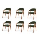 Ver imagem 2 de Kit 6 Cadeiras para Mesa de Jantar Gaia