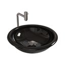 Ver imagem 1 de Kit Cuba de Apoio Lume com Torneira Inox e Válvula Click Preto Brilho