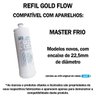 Kit 3 Filtro Refil Purificador Masterfrio Rótulo Azul 22,5mm - 6