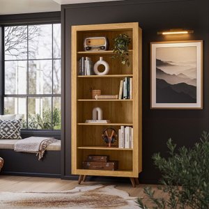 Estante para Livros 6 Prateleiras Retrô