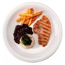 Ver imagem 4 de Kit 10 Pratos de Mesa Porcelana Iguaçu Almoço Jantar Germer