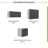 Lavanderia Modulada 3 Peças sem Tampo sem Rodapé Ipanema CabeCasa MadeiraOriginals - 4