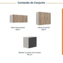 Ver imagem 4 de Lavanderia Modulada 3 Peças sem Tampo sem Rodapé Ipanema CabeCasa MadeiraOriginals