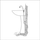 Ver imagem 2 de Torneira de Pedal Pepratic Acionamento Mecânico da Válvula Modelo Universal