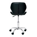 Ver imagem 4 de Cadeira Office Eiffel Slim com estofado de couro sintético Preta