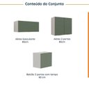 Ver imagem 4 de Lavanderia Modulada 3 Peças sem Tampo sem Rodapé Ipanema CabeCasa MadeiraOriginals