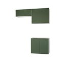 Ver imagem 2 de Lavanderia Modulada 3 Peças sem Tampo sem Rodapé Ipanema CabeCasa MadeiraOriginals