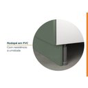 Ver imagem 7 de Lavanderia Modulada 3 Peças sem Tampo com Rodapé Ipanema CabeCasa MadeiraOriginals Verde/Folha