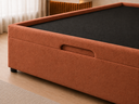 Ver imagem 4 de Cama Box Baú Casal com Encaixe para Colchão e Puxador Embutido:Terracota