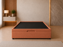Ver imagem 5 de Cama Box Baú Casal com Encaixe para Colchão e Puxador Embutido:Terracota