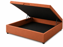 Ver imagem 3 de Cama Box Baú Casal com Encaixe para Colchão e Puxador Embutido:Terracota