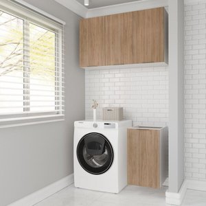 Lavanderia Modulada 2 Peças sem Tampo sem Rodapé Ipanema Cabecasa Madeiramadeira