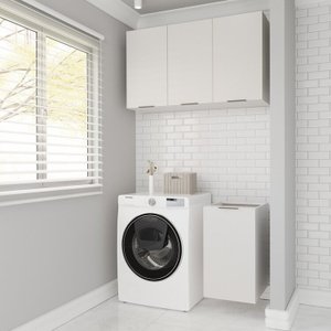 Lavanderia Modulada 2 Peças sem Tampo sem Rodapé Ipanema Cabecasa Madeiramadeira