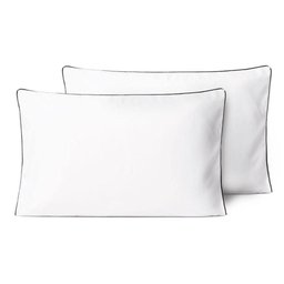 Kit Fronhas Linea Percal 200 Fios 50cm X 70cm 2 Peças - Preto - 1