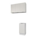 Ver imagem 2 de Lavanderia Modulada 2 Peças sem Tampo com Rodapé Ipanema CabeCasa MadeiraOriginals