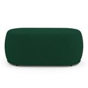 Ver imagem 5 de Namoradeira com Puff Molly 2 Lugares Verde Bouclê Desk Design