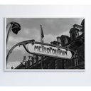 Ver imagem 6 de Quadro Metro Paris 120x80 Cm Vidro Impresso