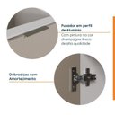 Ver imagem 6 de Lavanderia Modulada 2 Peças sem Tampo sem Rodapé Ipanema CabeCasa MadeiraOriginals