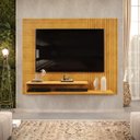 Ver imagem 6 de Painel de Tv Rack Suspenso Até 50 Polegadas Palermo Cedro - ÉdeCasaMóveis