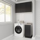 Ver imagem 1 de Lavanderia Modulada 2 Peças 1 Armário Aéreo 3 Portas 1 Balcão Ipanema CabeCasa MadeiraOriginals