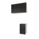 Ver imagem 2 de Lavanderia Modulada 2 Peças sem Tampo sem Rodapé Ipanema CabeCasa MadeiraOriginals