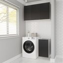 Ver imagem 1 de Lavanderia Modulada 2 Peças sem Tampo sem Rodapé Ipanema CabeCasa MadeiraOriginals