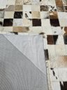 Ver imagem 3 de Tapete de Couro Passadeira Natural Bege Tricolor 2,00 x 0,60 m